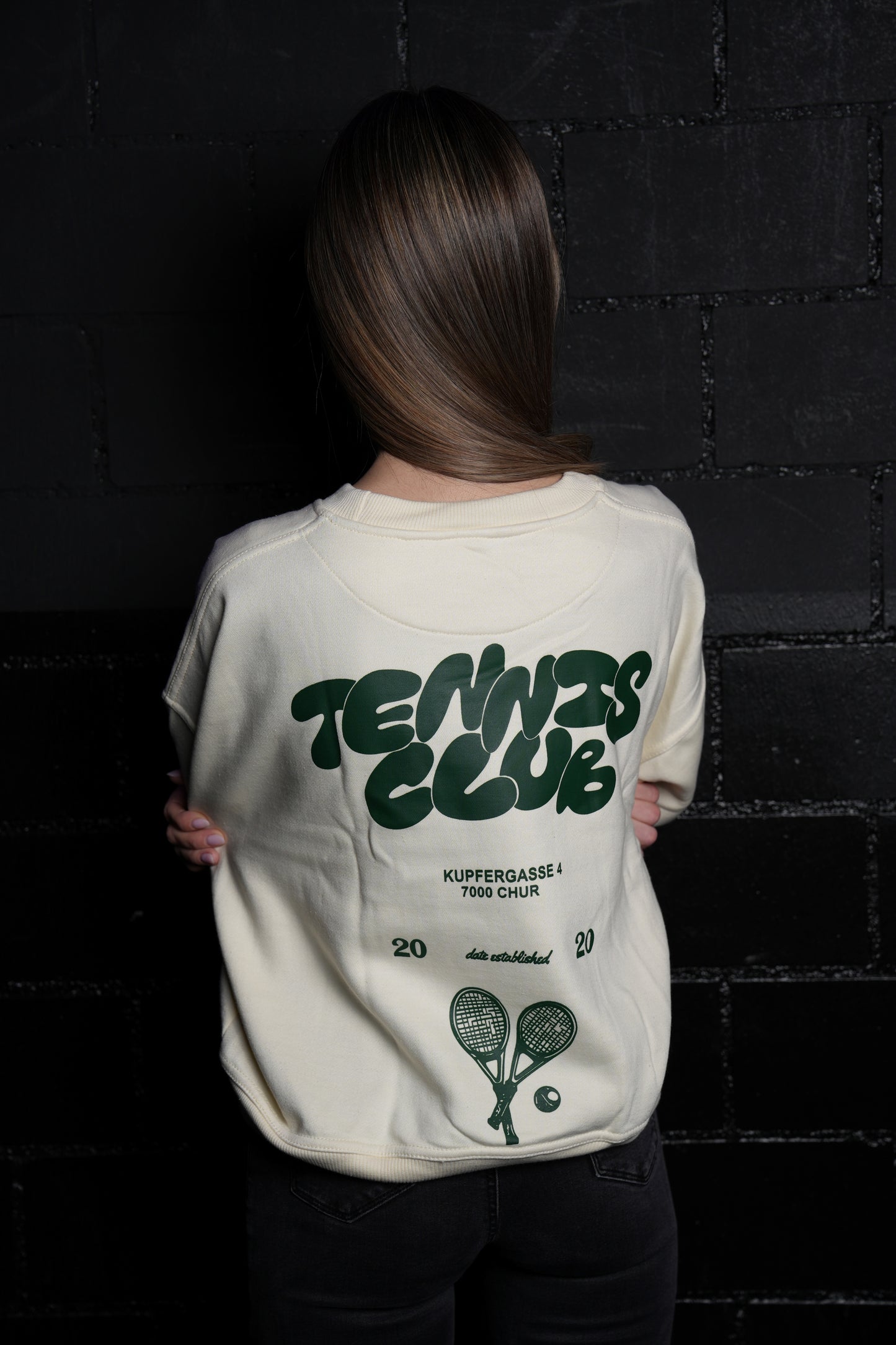OVERSIZE SWEATER "TENNIS CLUB"