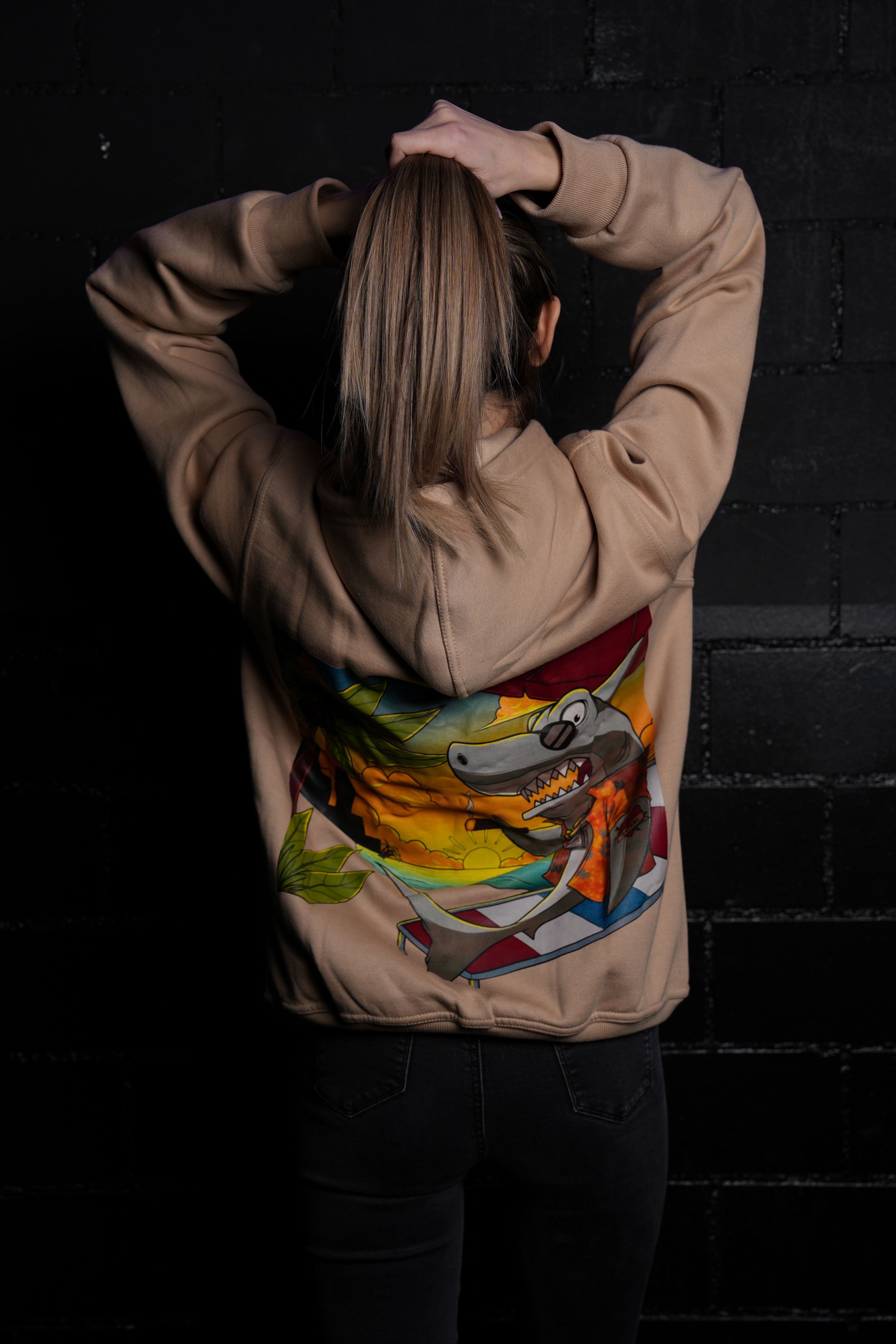 HOODIE "MENTALLY AT THE BEACH"